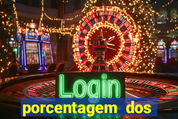 porcentagem dos jogos slots que pagam